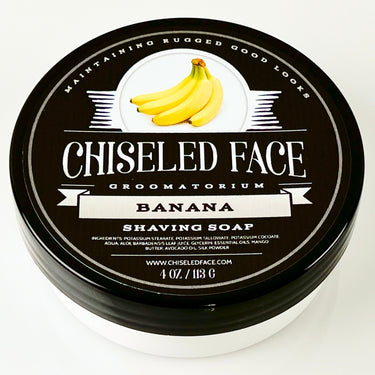 Banana - Shaving Soap - Chiseled Face